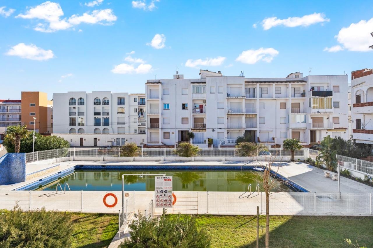 Apartamento Welcs -013- Con Terraza Y Piscina Apartamento Empuriabrava Exterior foto